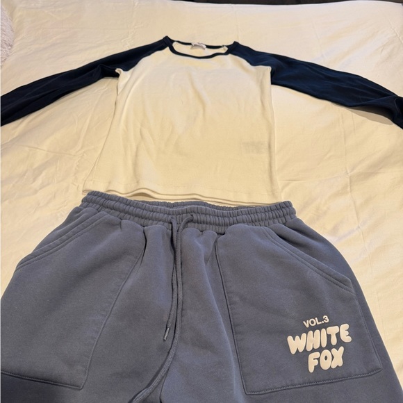 White Fox Sweatpants - Picture 2 of 3